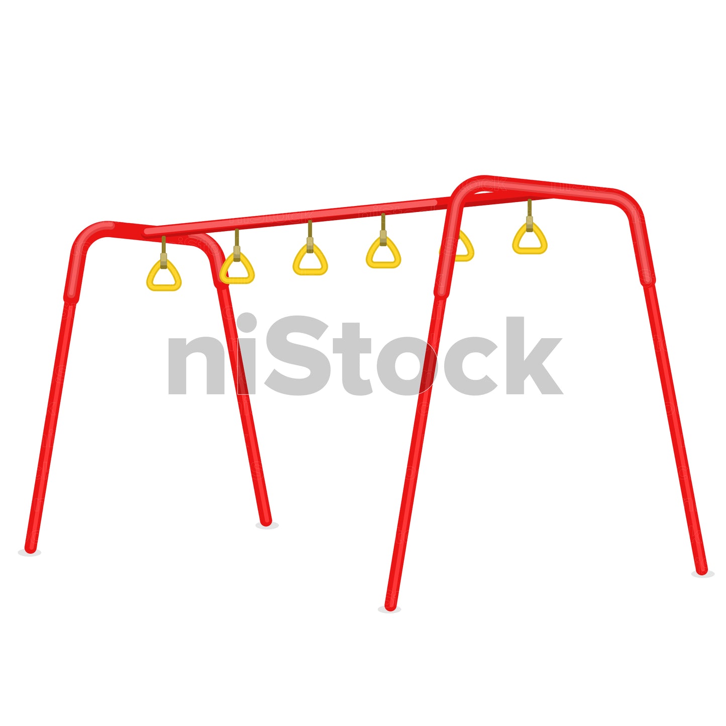 Playground Equipments Digital Vector Illustration Pack