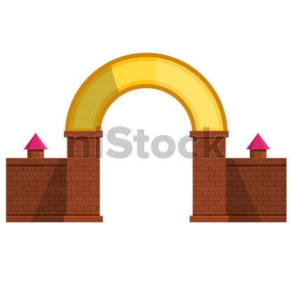 Playground Equipments Digital Vector Illustration Pack