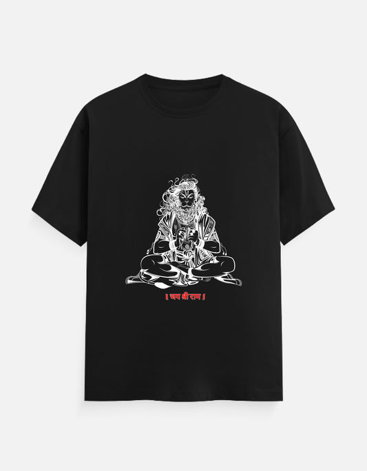 Lord Hanuman Praying Unisex Classic Crew T-Shirt